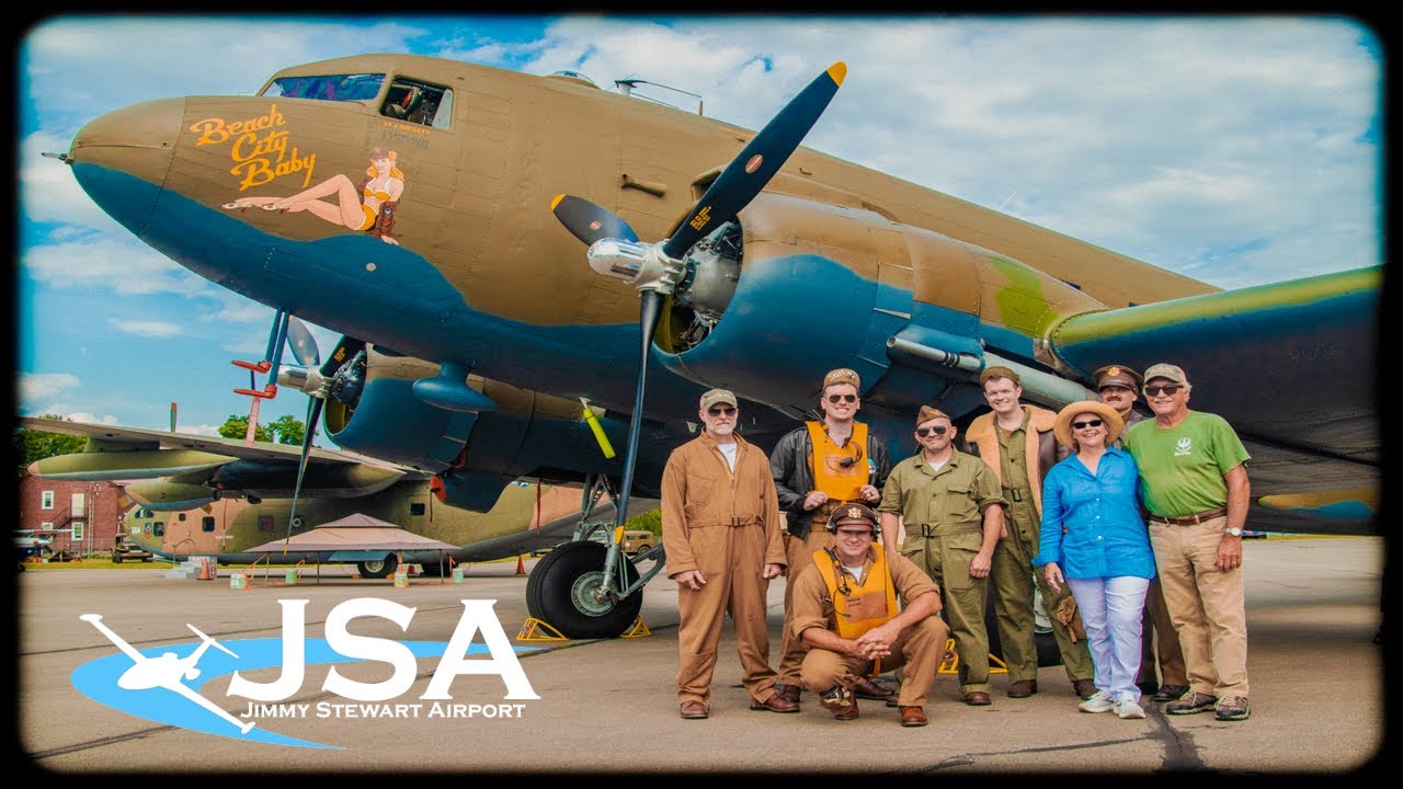 C-53 Beach City Baby at Jimmy Stewart Airshow, Indiana PA 2022