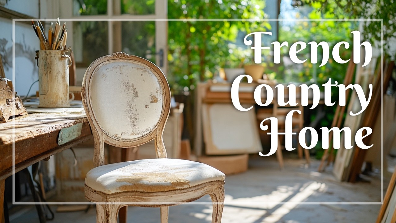 Breathe New Life into Vintage: French Country Home Decor with Upcycled Furniture