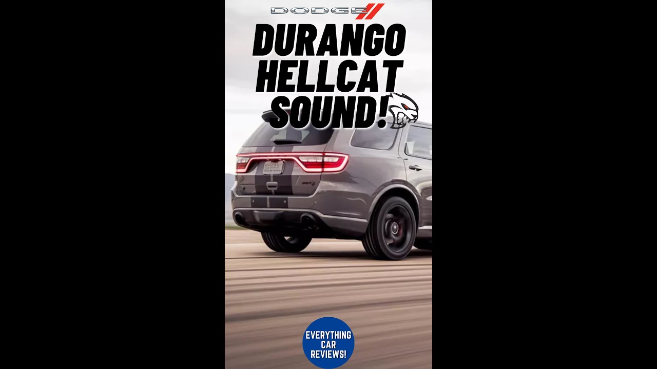 Best Sounding Family SUV! | Dodge Durango SRT Hellcat #shorts