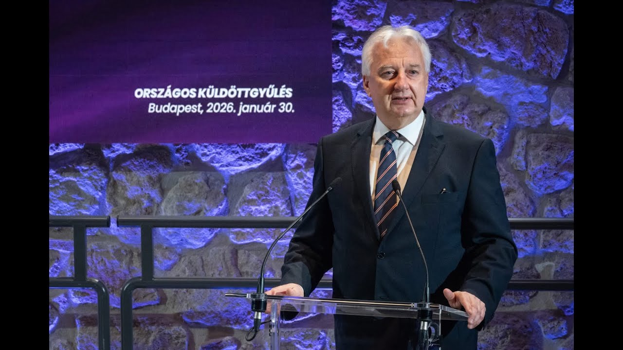 Semjén Zsolt teljes beszéde az IKSZ küldöttgyűlésén - 2026.01.30.