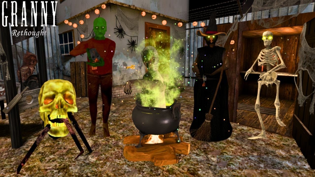 Granny Game Rethought New Ending (PC) Halloween Update - Full Gameplay