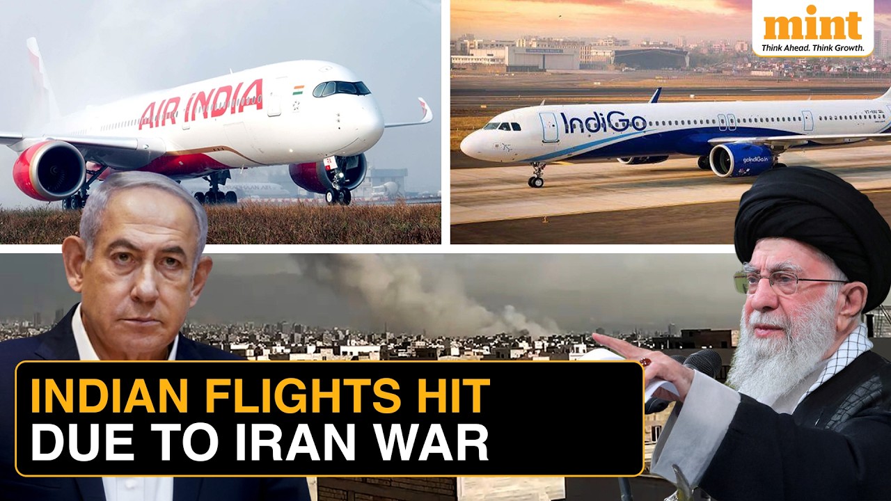 Авиакомпании IndiGo и Air India отменили рейсы на Ближний Восток на фоне эскалации израильско-ира...