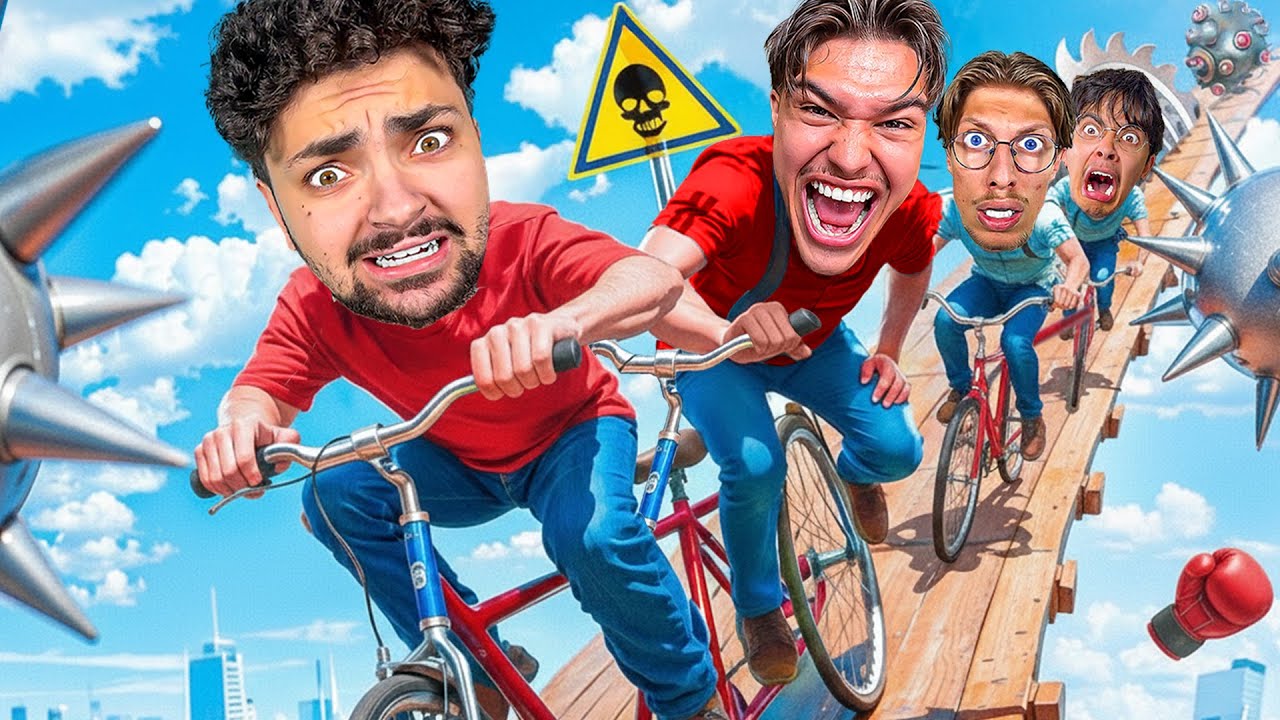 Quel DUO ira le plus loin en 1H sur ce parcours de VELO EXTRÊME ? (Ft. StundZow, Jayzz et Litsu)