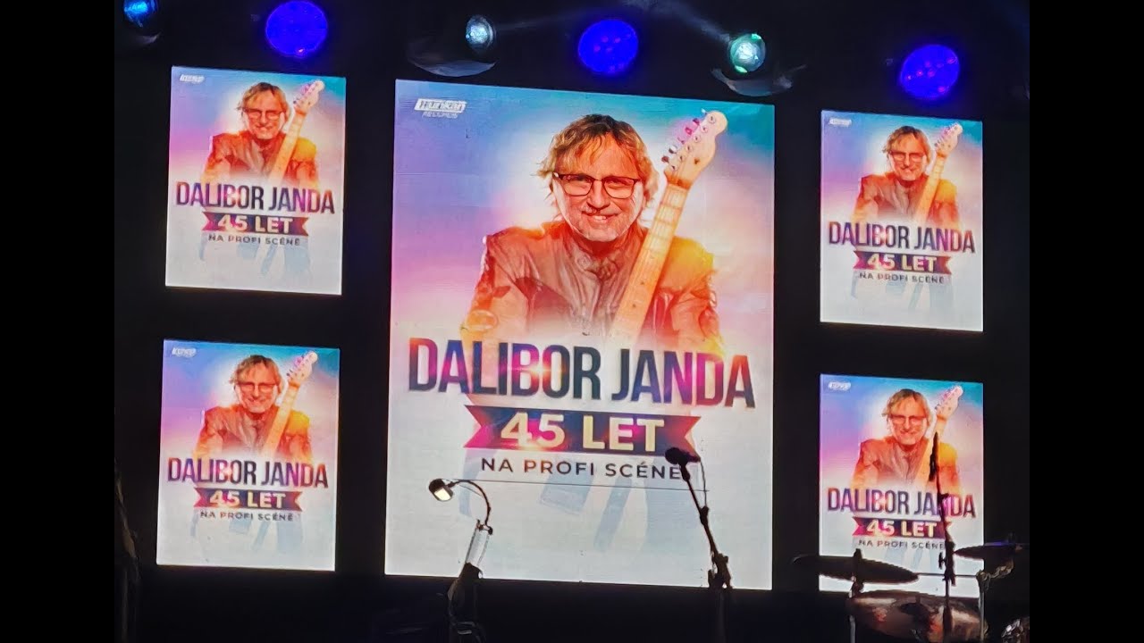 Dalibor Janda, 45 let na scéně, koncert v Ústí nad Orlicí