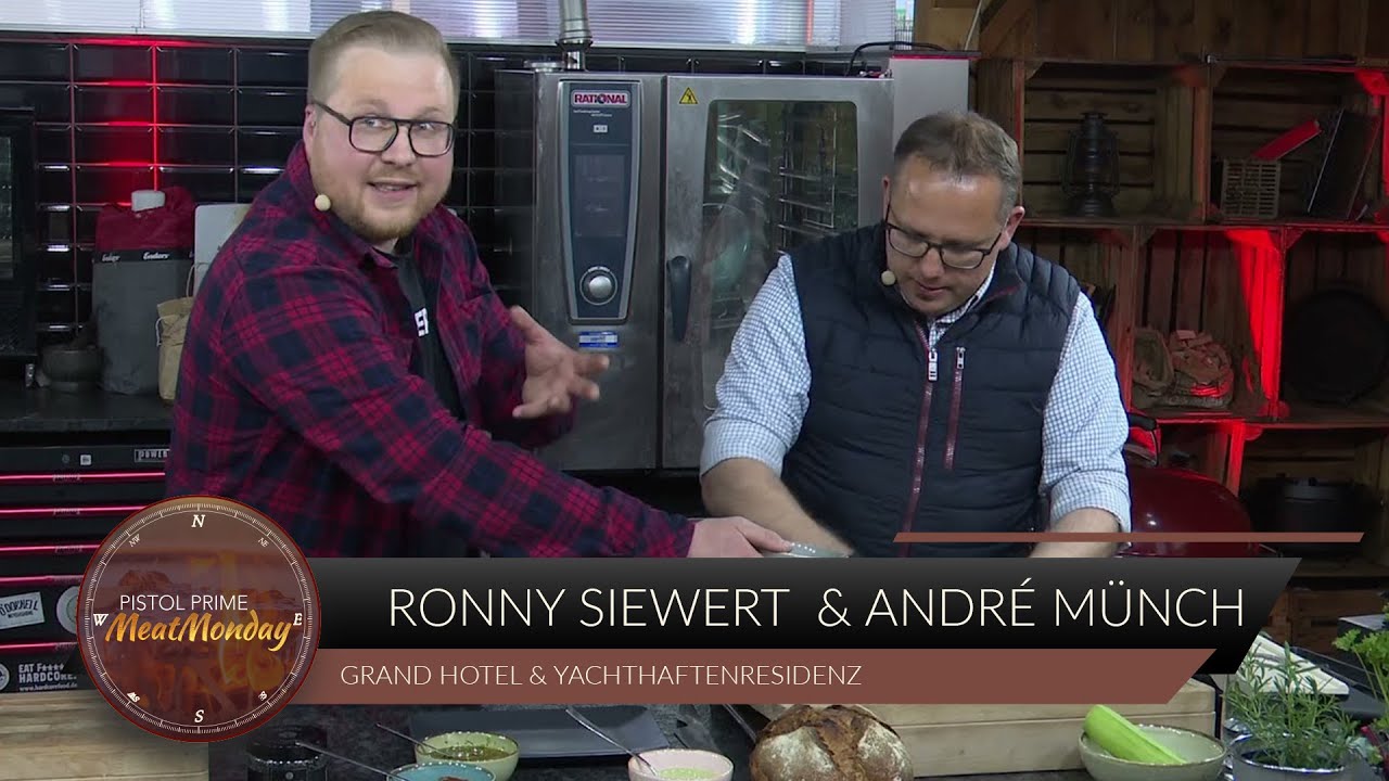 Ronny Siewert Grand Hotel & André Münch Yachthaftenresidenz | Pistol Prime BBQ MeatMonday 🍗 #1