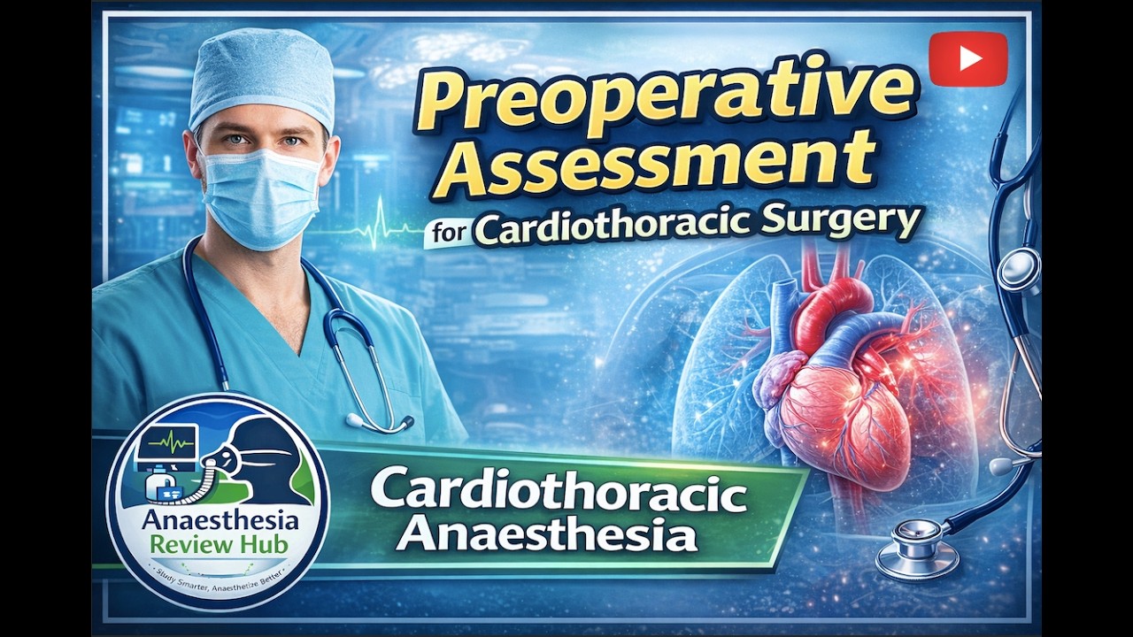 Preoperative Assessment for Cardiothoracic Surgery | Cardiothoracic Anaesthesia