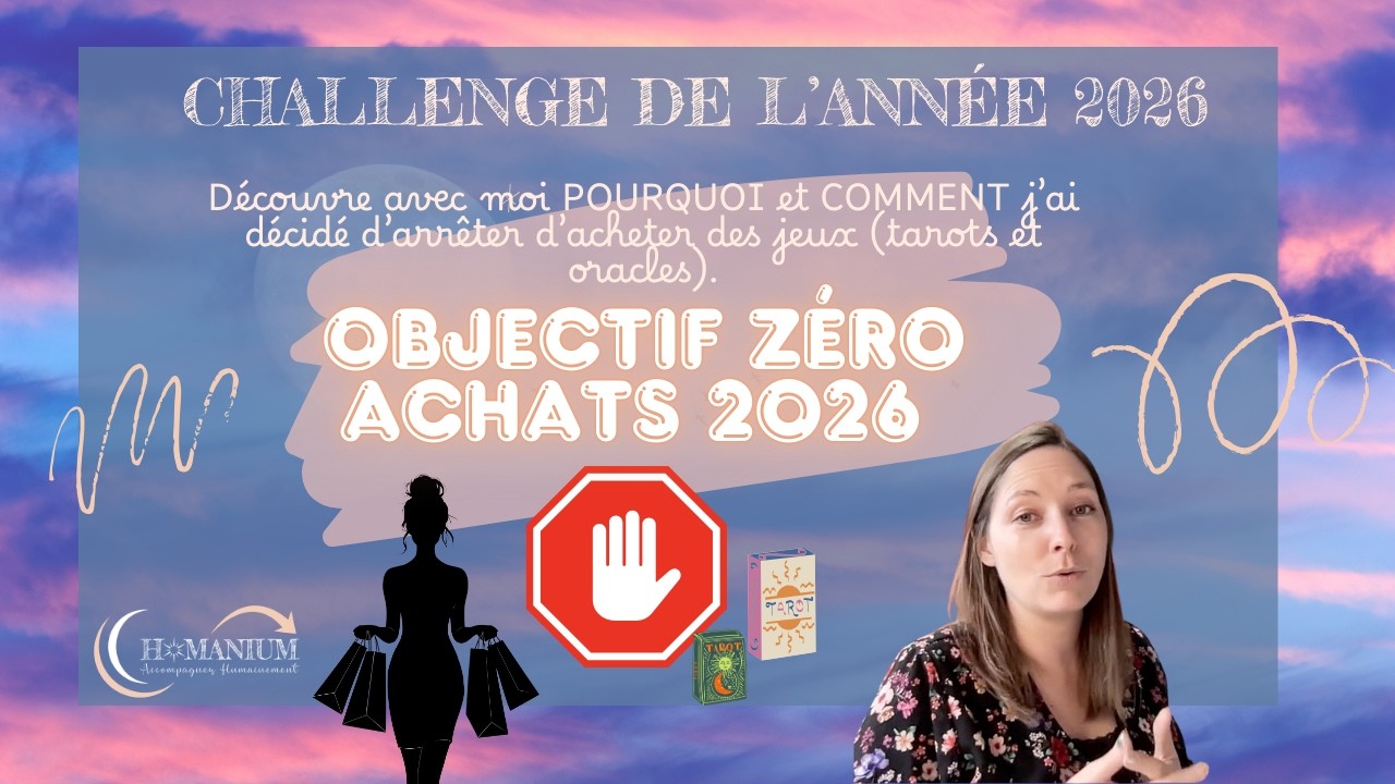 Challenge 2026 : Zéro achat jeux tarot et oracle