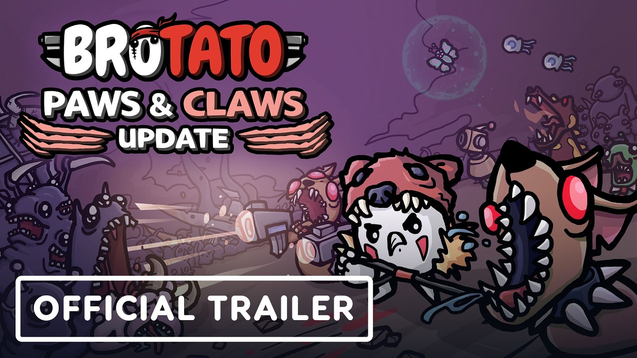 Brotato - Official Paws & Claws Update Trailer