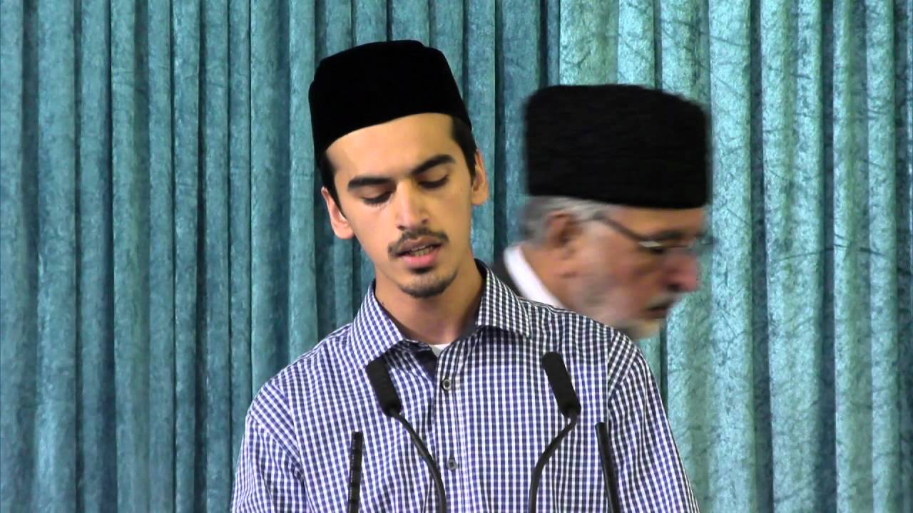 Nazm by Ayad Ahmad Zartasht Khan - Jalsa Salana Norway 2012