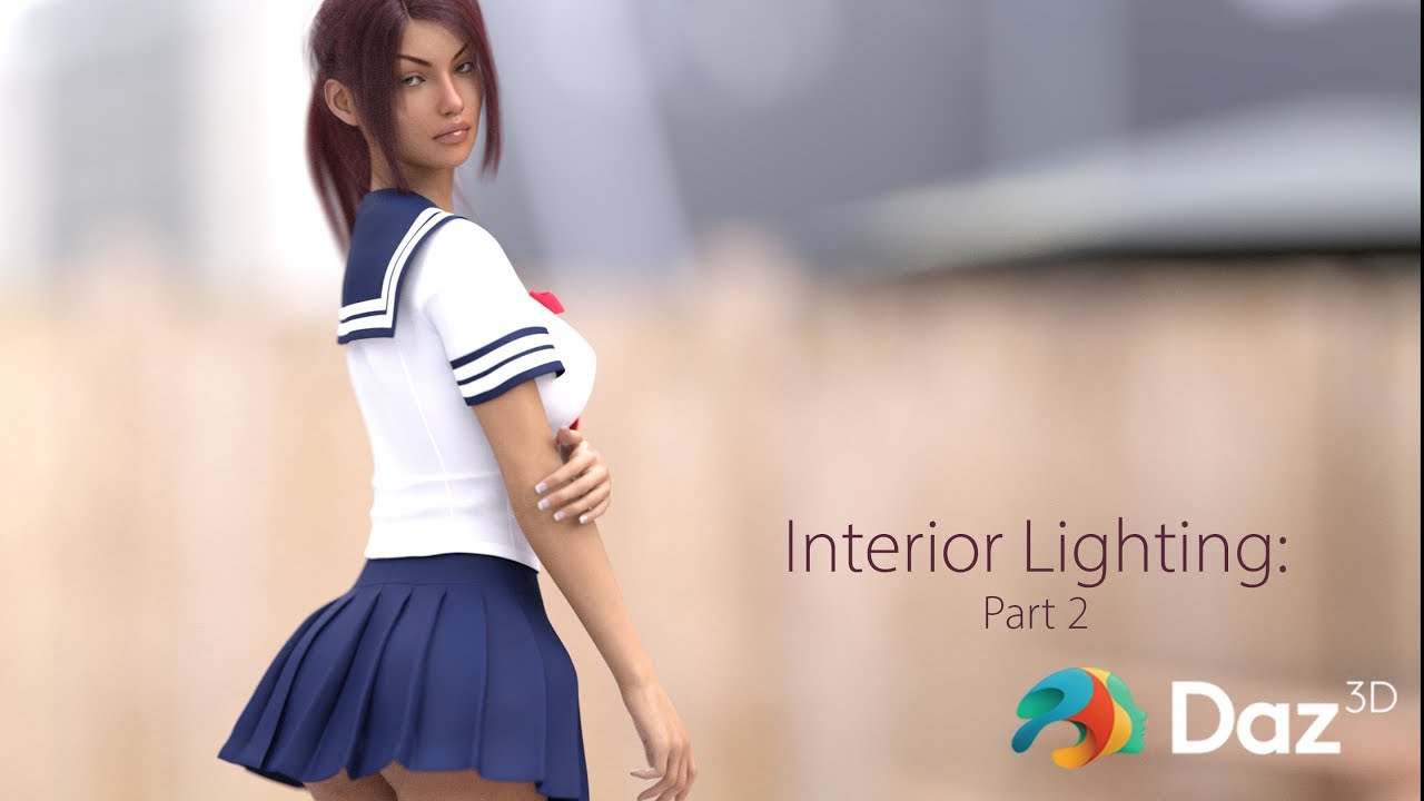 Советы для Daz Studio Pro: Внутреннее освещение. Часть 2.