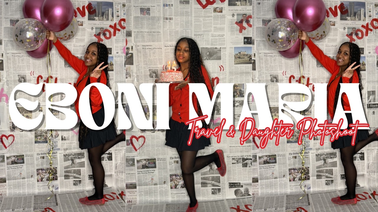 We Travel Home to MS | Super Bowl Sunday | Daughter DIY Birthday Shoot