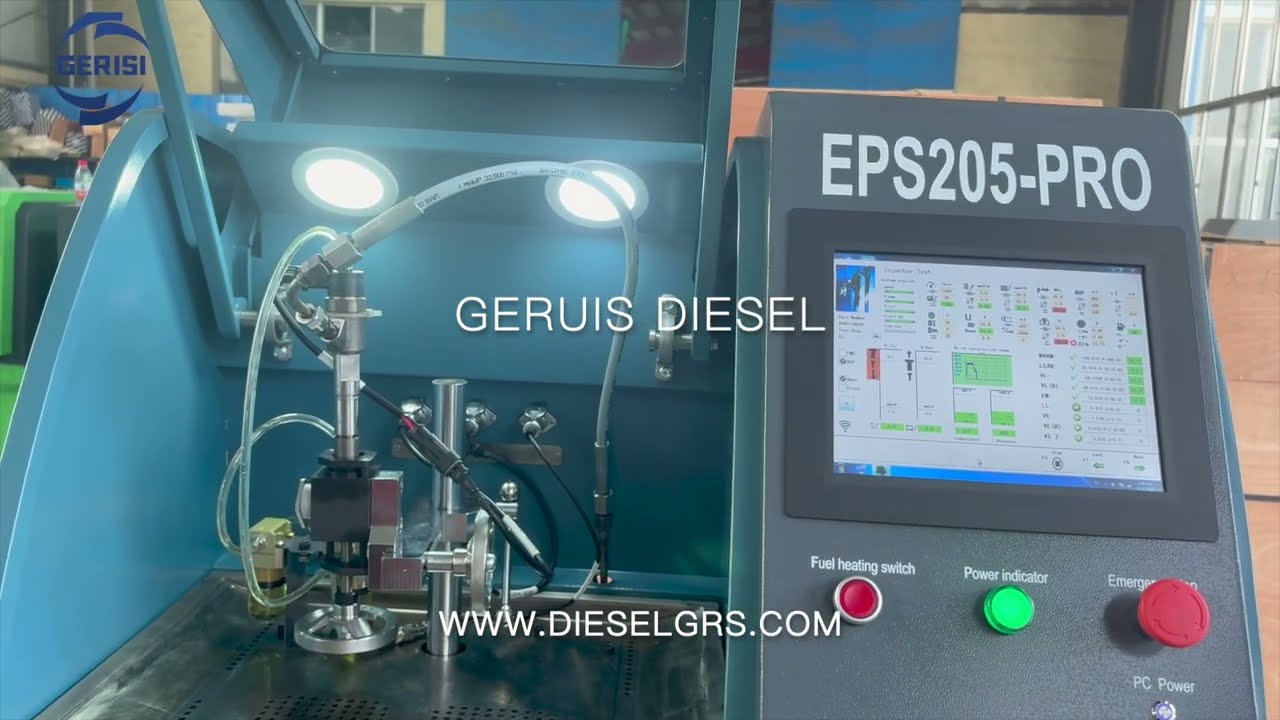Common rail injector test bench with QR coding EPS205-PRO