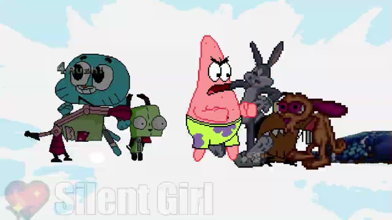 REQUESTED BY @Sonicbruno: Team Nickelodeon vs Team Cartoon Network - Mugen Battle