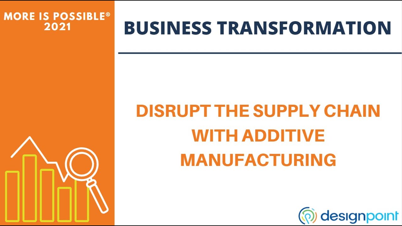 Disrupt the Supply Chain with Additive Manufacturing