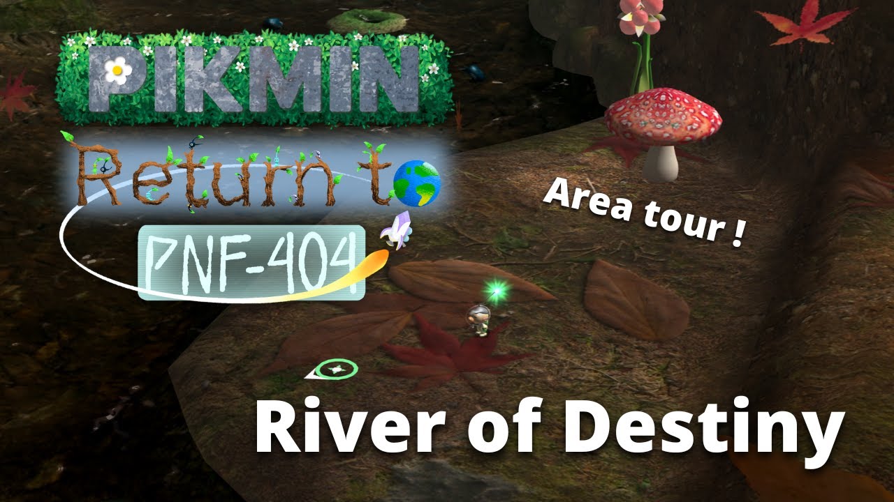 Pikmin 2 RomHack : River of Destiny ! (Full Custom Area)