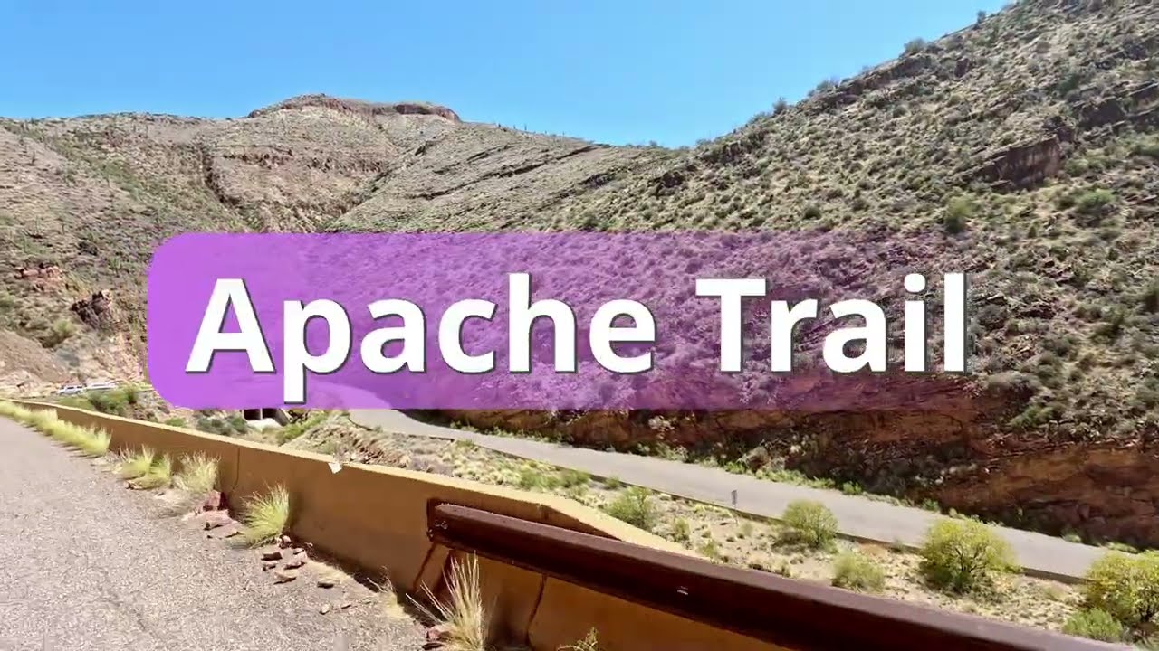 “Apache Trail Adventure to Apache Lake Marina | Arizona Scenic Drive”