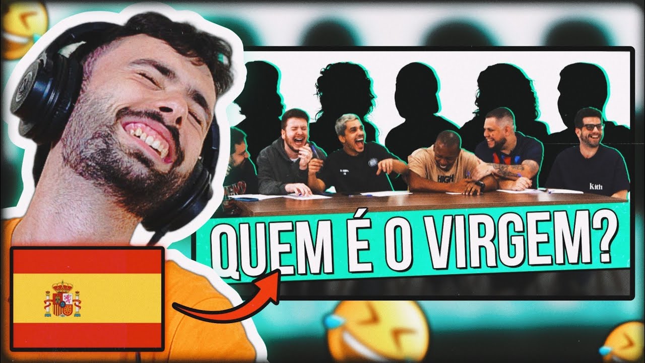 GRINGOS REAGEM A QUEM É O VIRGEM? (AQUELES CARAS)