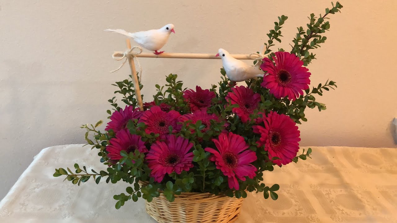 Arreglo floral súper fácil