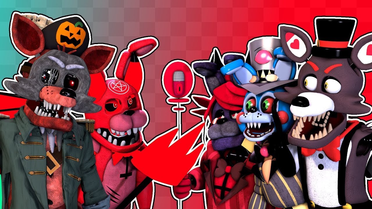 FNaF Hazbin Hotel vs Halloween Animatronics