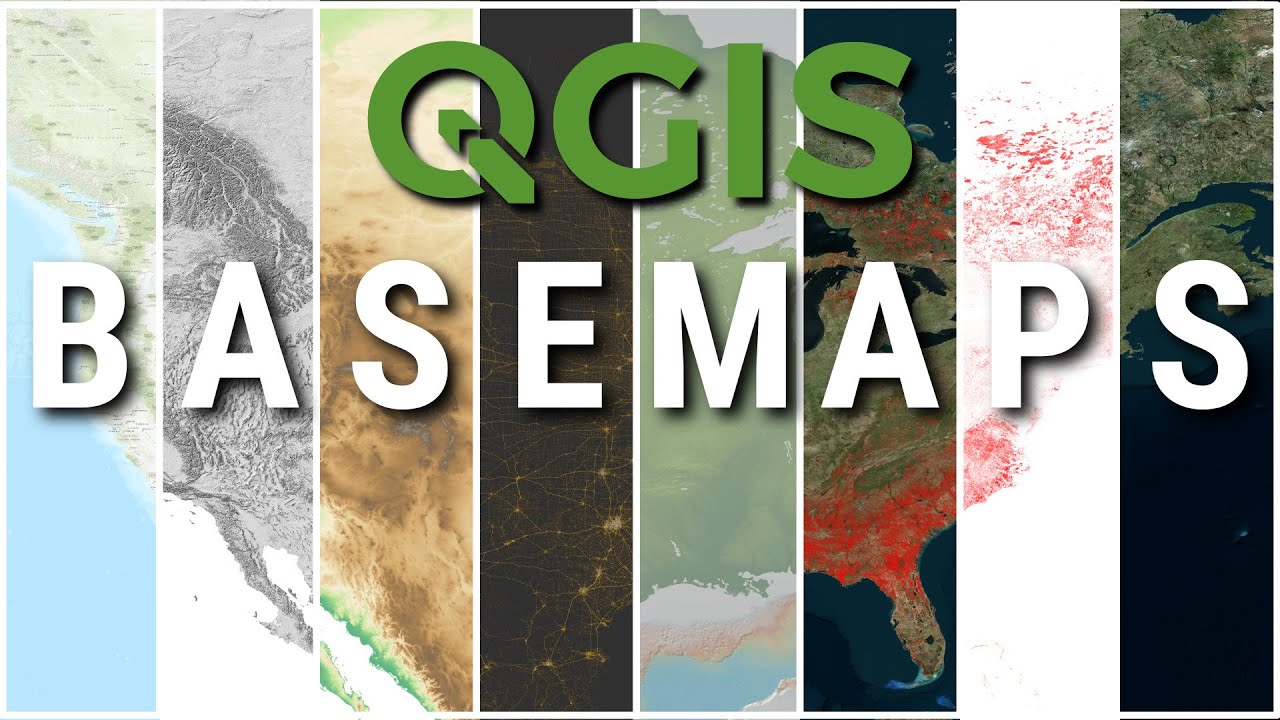 БАЗОВЫЕ КАРТЫ QGIS: ПОЛНОЕ РУКОВОДСТВО