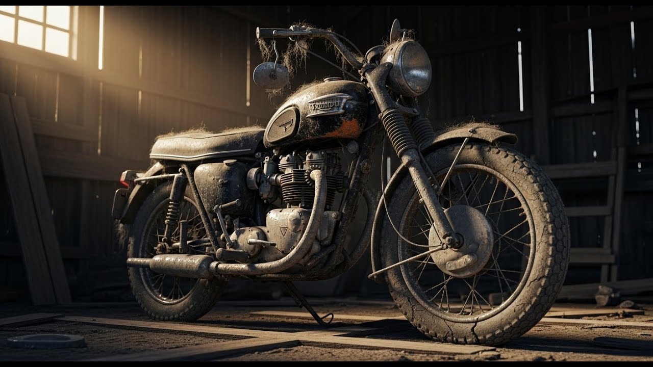 I Found This Abandoned 1963 Motorcycle in a Shed | You Won't Believe What Happened Next