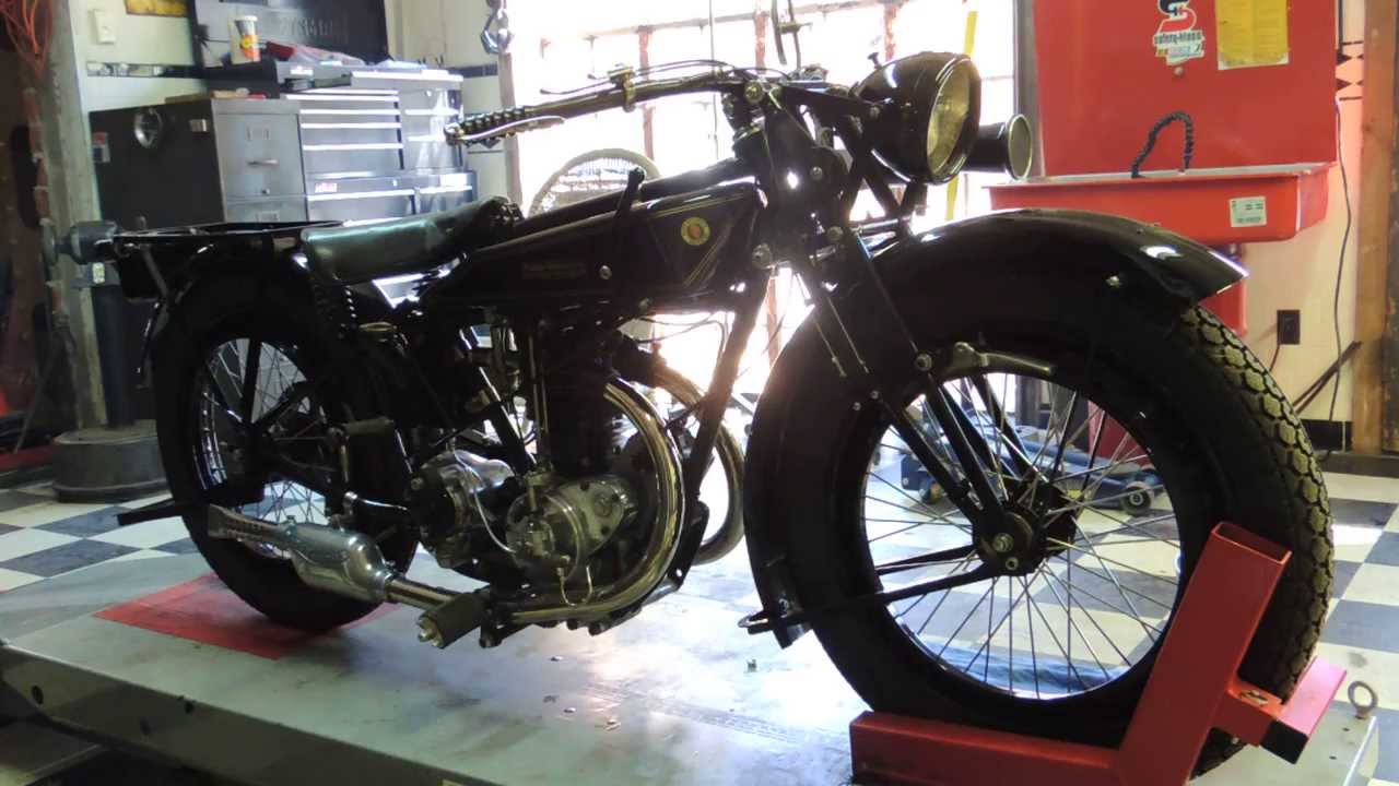 1927 Rudge-Whitworth 4 speed 4 valve, Starting Instructions, Sinless Cycles.