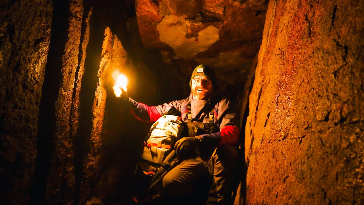 Кемпинг в пещере контрабандистов в Ирландии