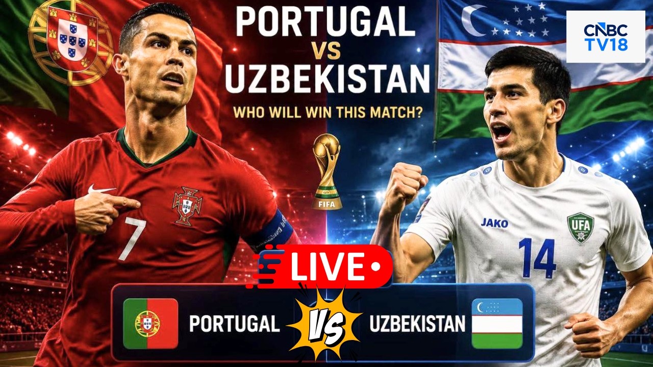 🔴FIFA World Cup 2026 LIVE: Portugal vs Uzbekistan Match | Cristiano Ronaldo | POR vs UZB Match |N18G