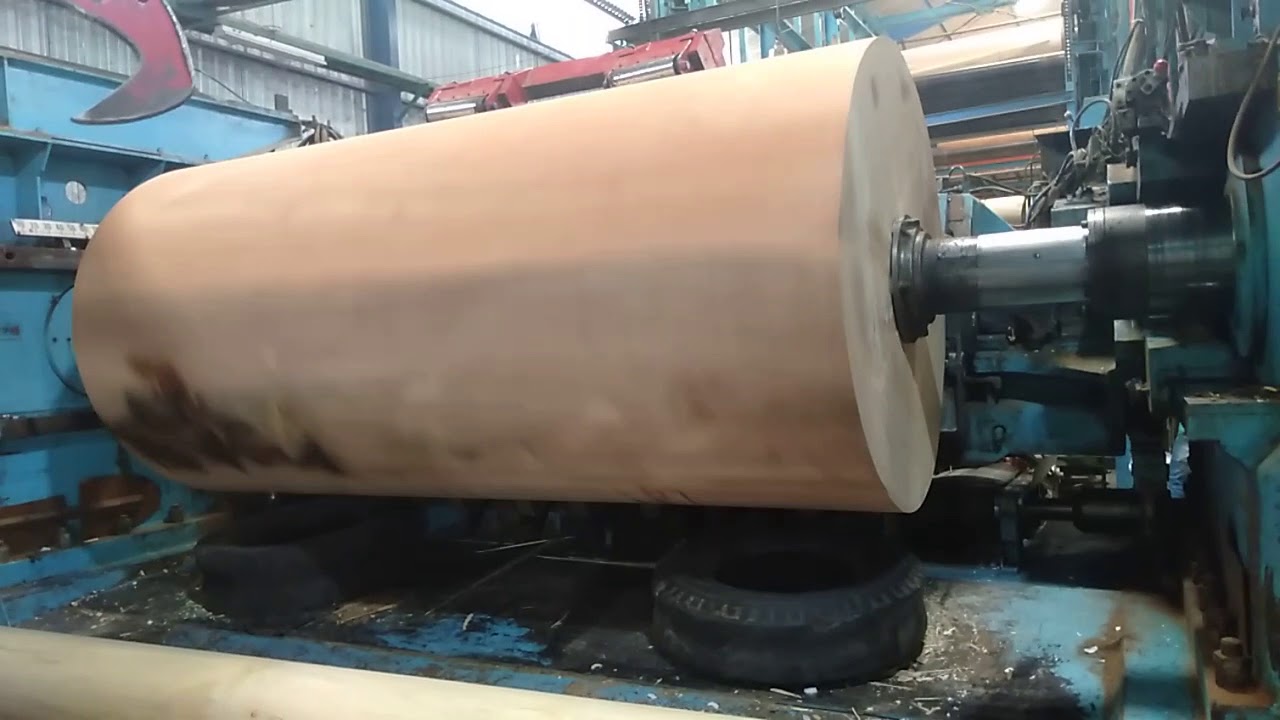 AMAZING REB 9 ....ROTARY MESIN PENGOLAH KAYU MENJADI BAHAN TRIPLEK/PLYWOOD