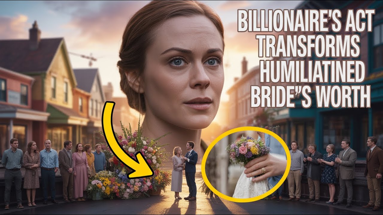REVEALED: How a Billionaire's LIFE-CHANGING Act Transformed a Humiliated Bride's Hidden Worth