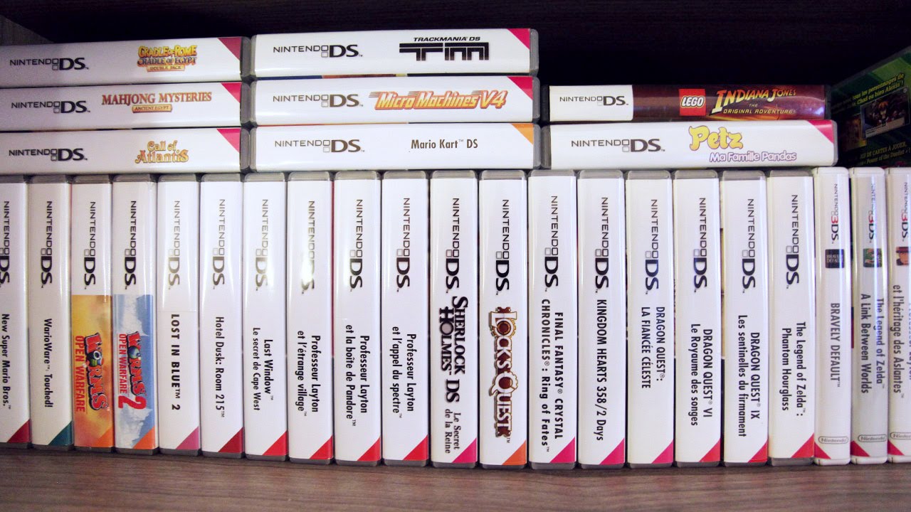 Ma Collection de Jeux Nintendo DS et 3DS (32 Jeux)
