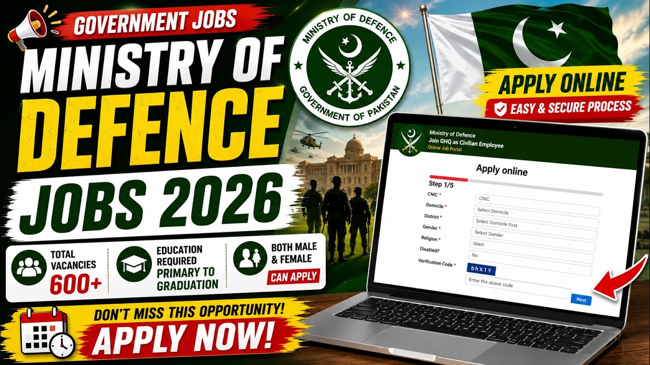 MOD Jobs 2026 Apply Online | How to Apply for Ministry of Defence Jobs 2026 | MOD Recruitment 2026