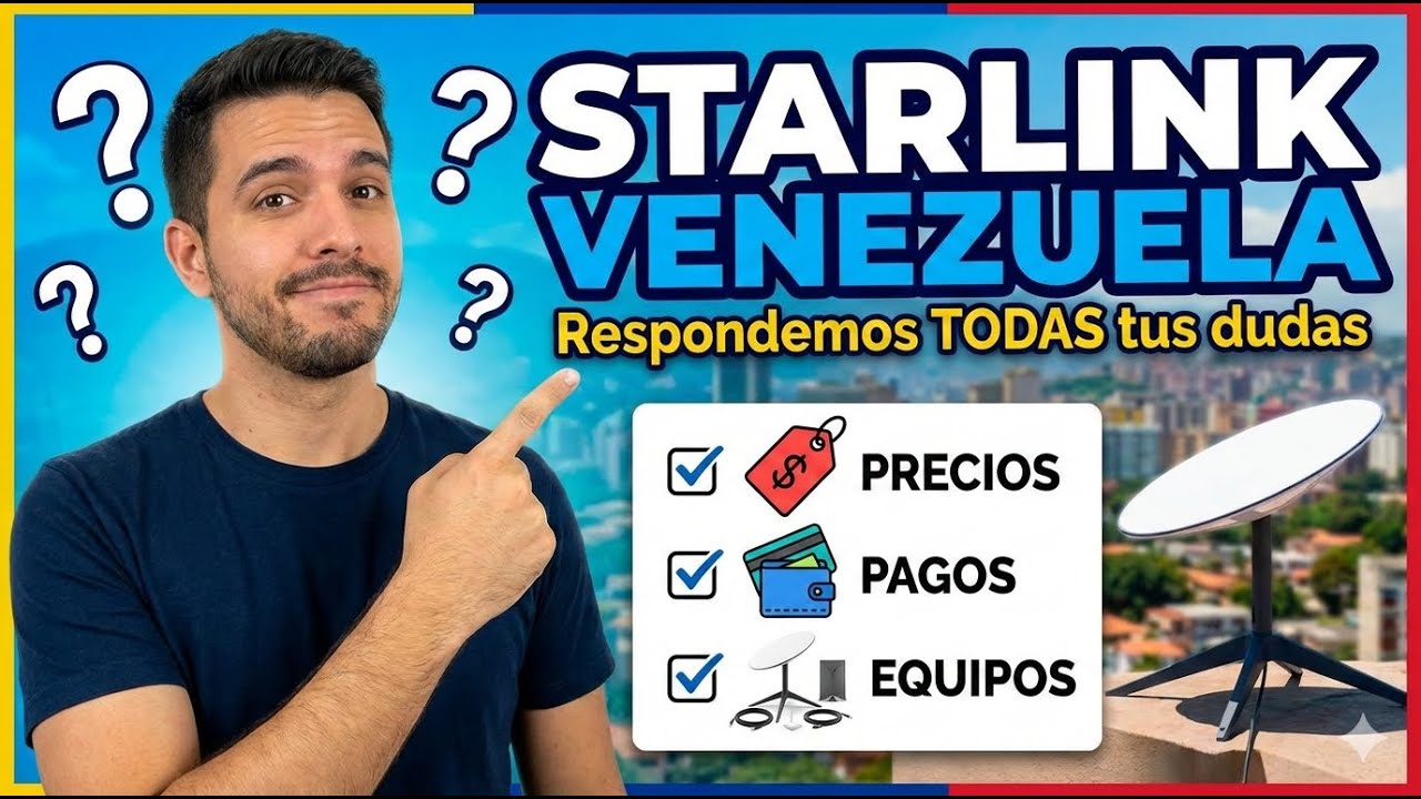 🚀 STARLINK VENEZUELA: Respondemos TODAS tus dudas (Precios, Pagos y Equipos