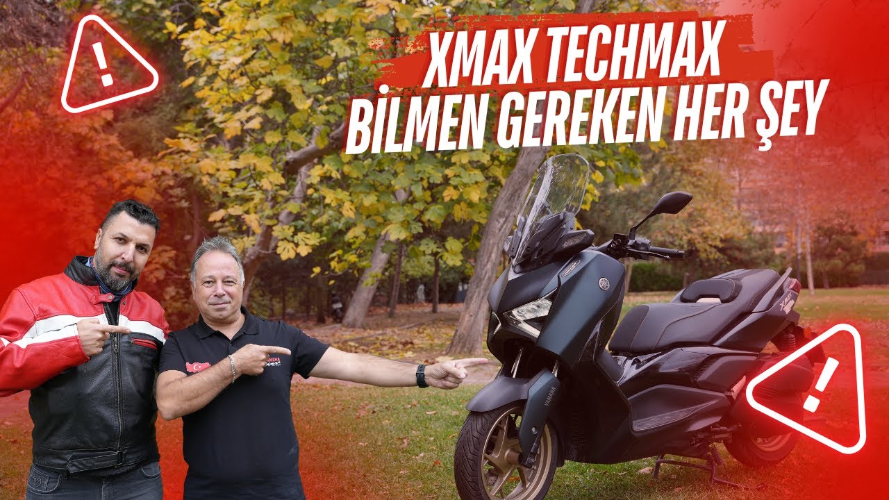 Yamaha X-Max Tech-Max İncelemesinde Özdemir Altuntaş ile beraberiz!