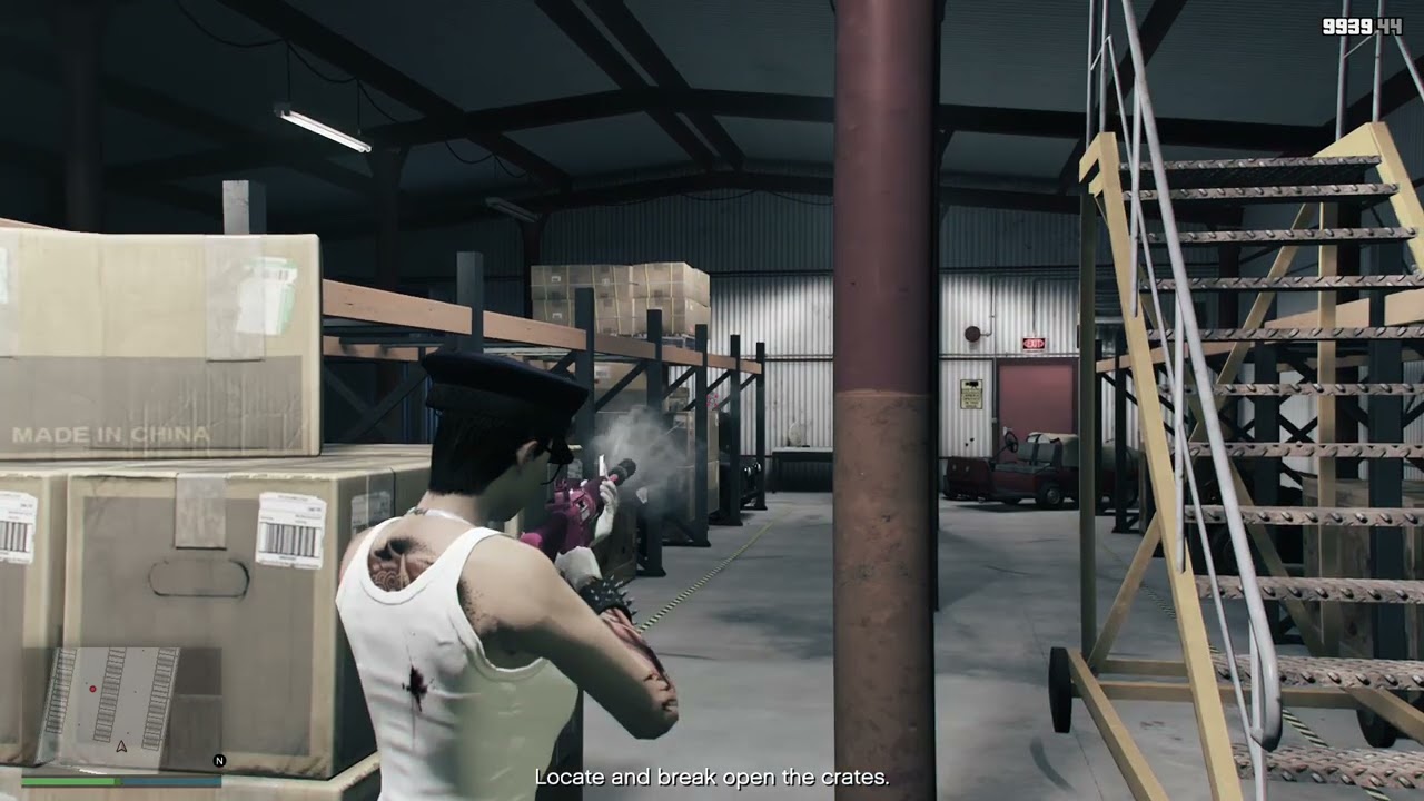 GTA V Salvage Yard Robbery, The McTony Robbery, Sonar Equipment