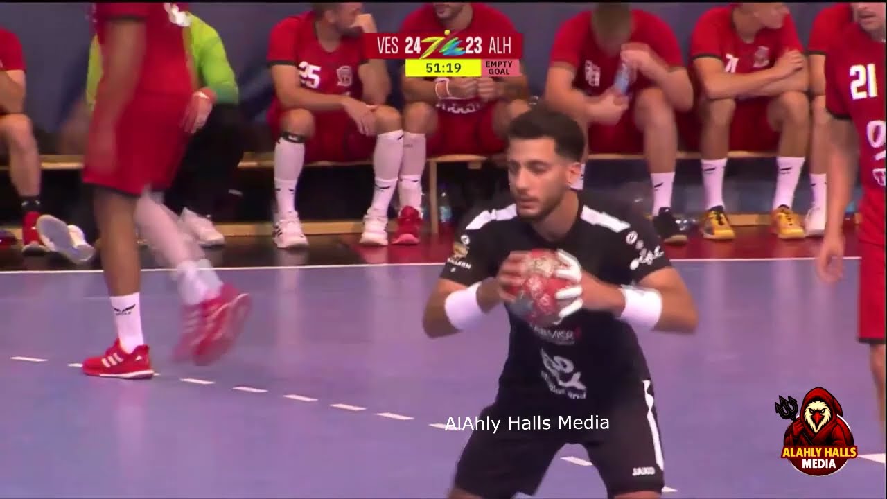 ملخص خسارة الكوماندوز من فيسبريم المجرى بنتيجة 27-28 ضمن بطولة الابطال الودية 🦅🔴🤾‍♂