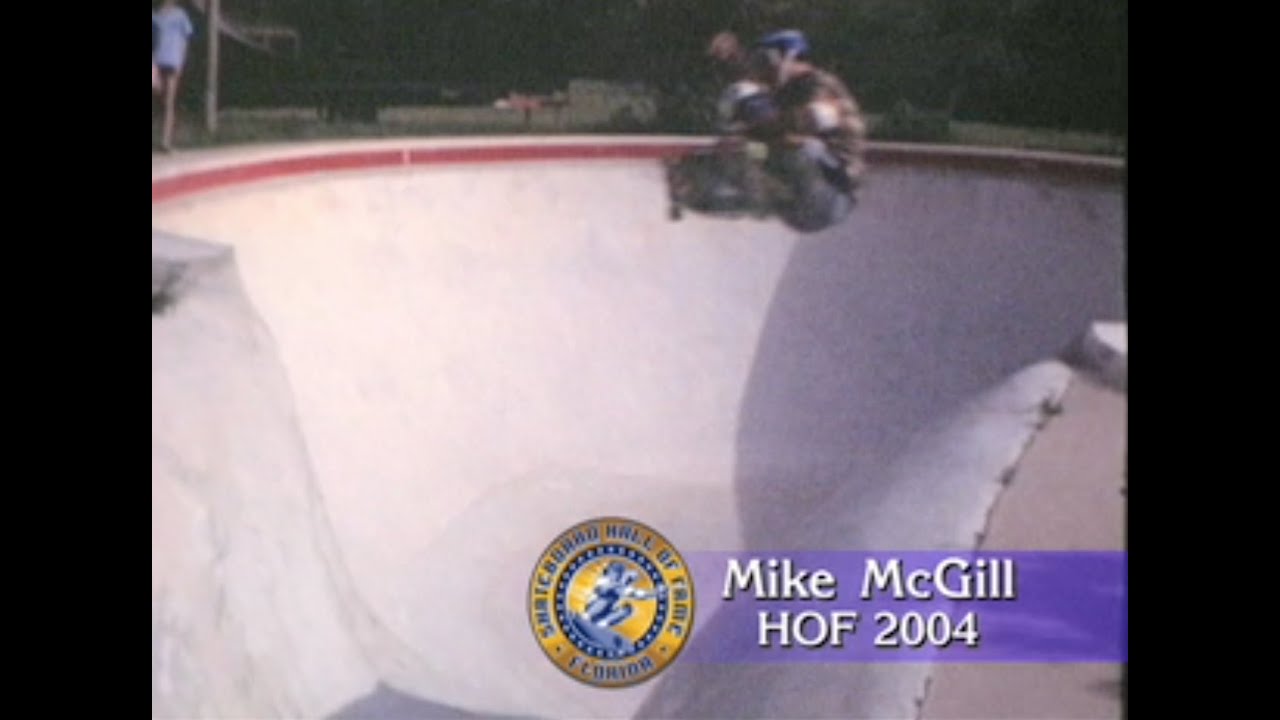 Mike McGill - Florida Skateboard Hall of Fame 2004 Inductee