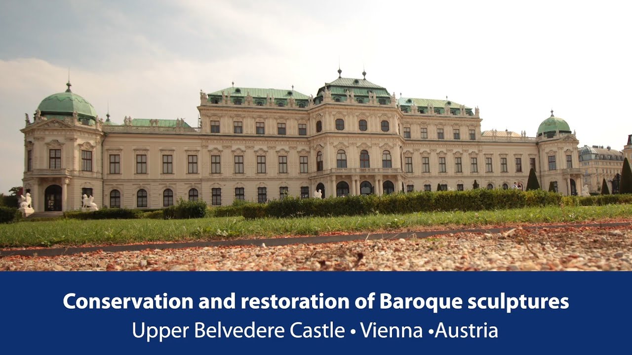 Conservation & Restoration of sculptures at a castle complex • Belvedere Palace Vienna / Austria