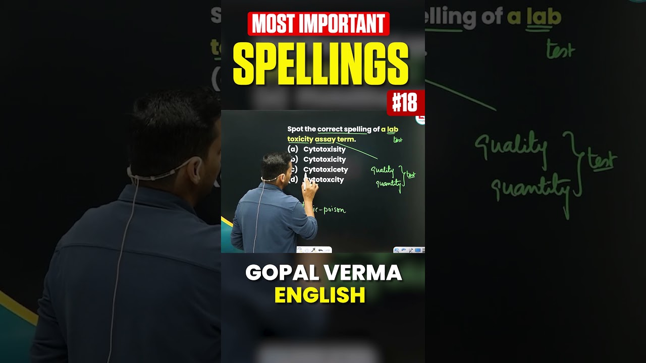 English for SSC Exam 🔥Gopal Verma English 