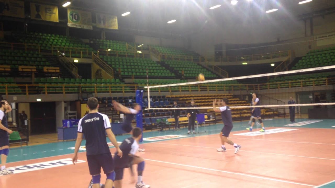 Allenamento Modena Volley settimana Modena Milano