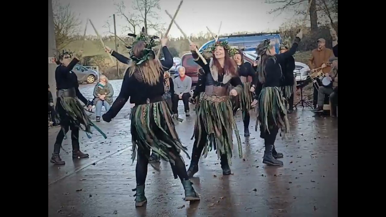 Stone Circle danced by Hawthorn & Hare Winter Solstice 2025