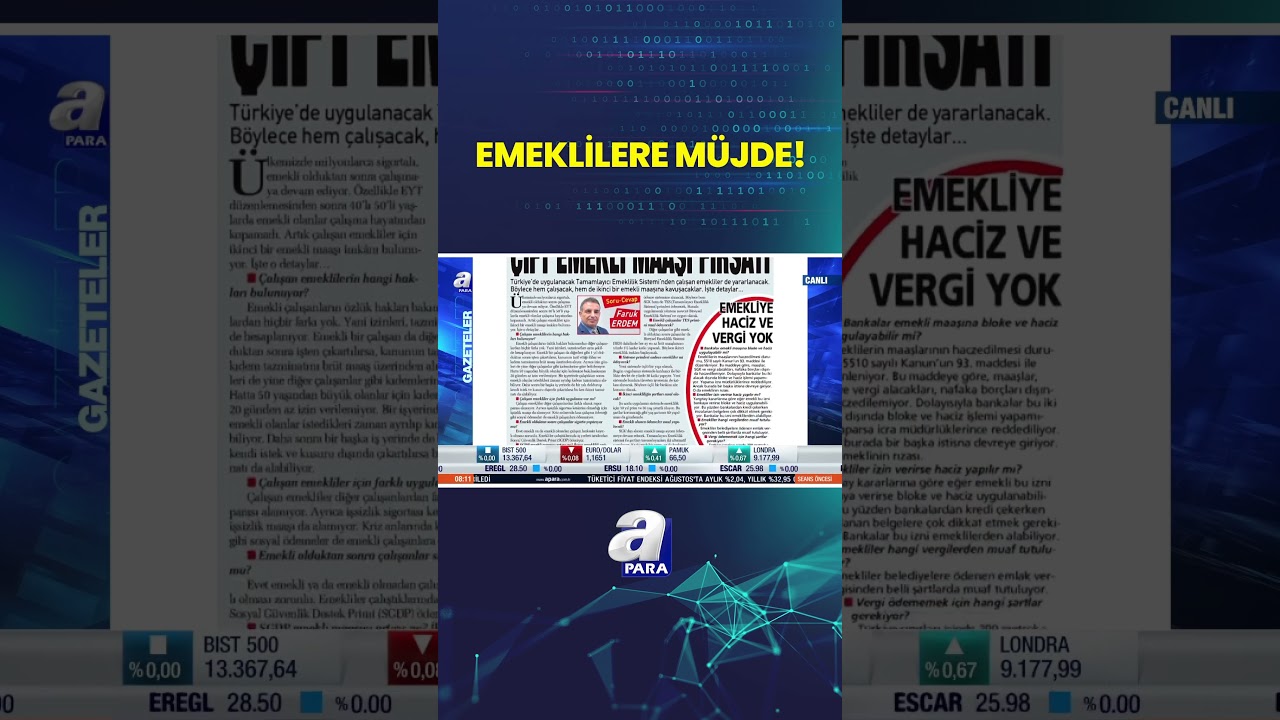 &Ccedil;alışan Emekliye &Ccedil;ift Emekli Maaşı Fırsatı! Uygulamadan Kimler Yararlanabiliyor İşte Detaylar...