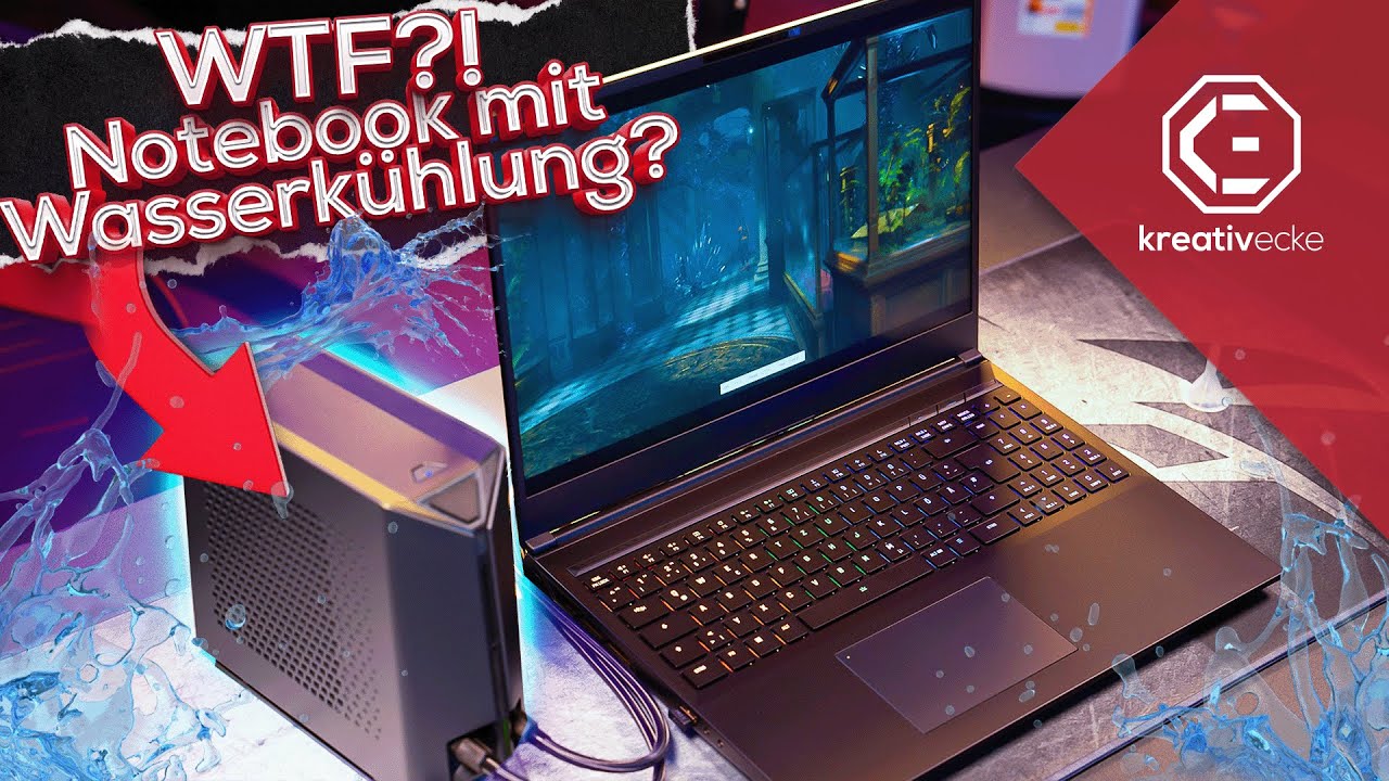 WTF?! WASSERK&Uuml;HLUNG + RTX 4090 + Core i9 in NEM GAMING NOTEBOOK Wie gut geht das? XMG NEO 16 Review