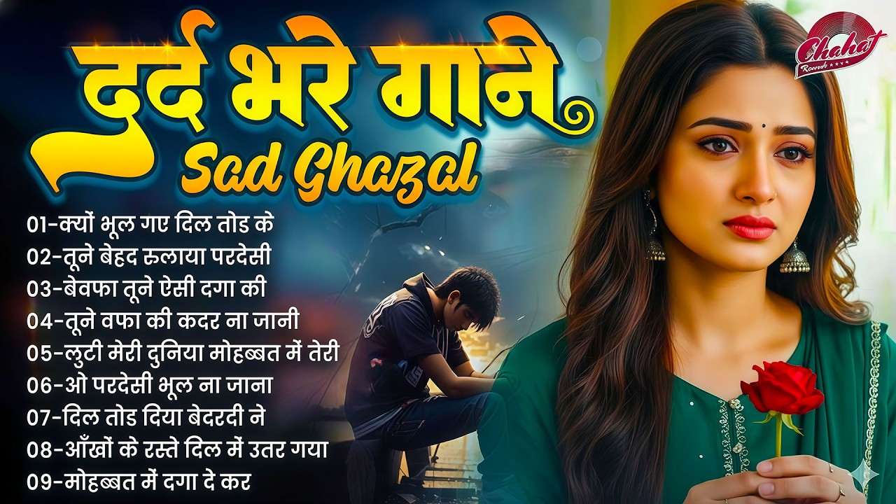 2026 Ghazal | Dard Bhare Gaane | Hindi Sad Songs Best of Bollywood | Hindi Sad Songs | #sadghazal