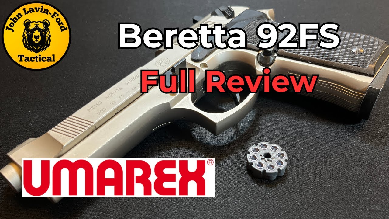 Полный обзор Beretta 92fs. Umarex Beretta 92fs. #umarex #пневматическийпистолет #пневматика