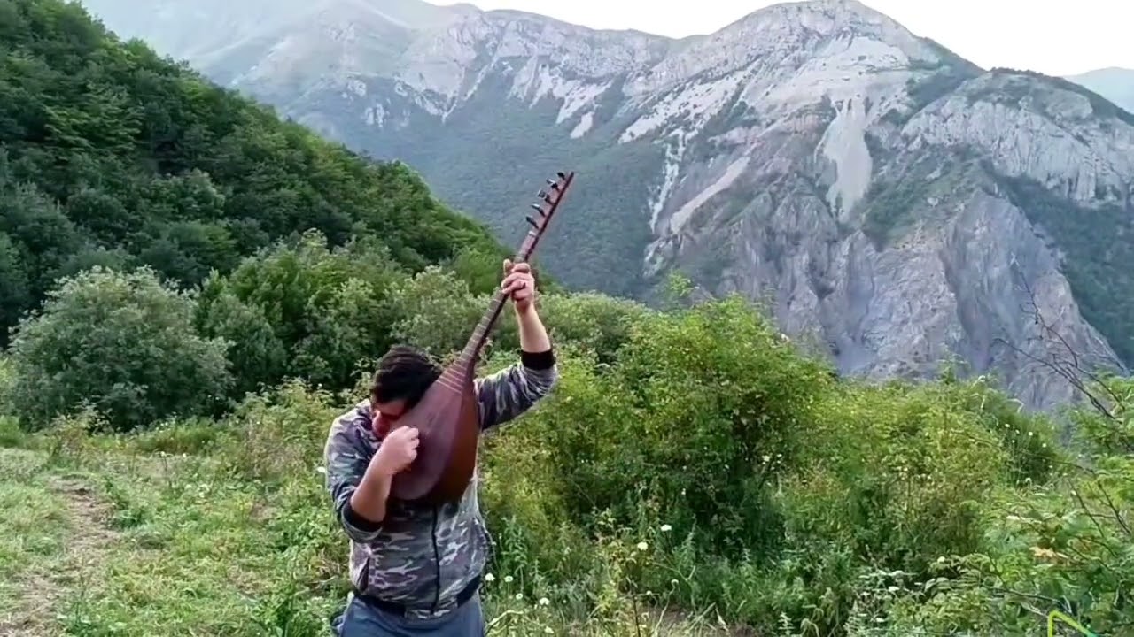 Afil Bəxtiyar - yanıq kərəmi. Laçın Ağbulaq kəndi. Sarı aşıq həkəri üstə