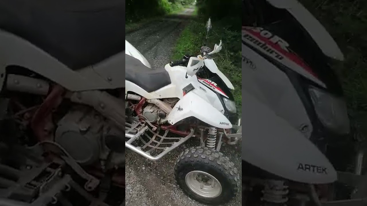 Réparation et essai du quad 450 Triton enduro