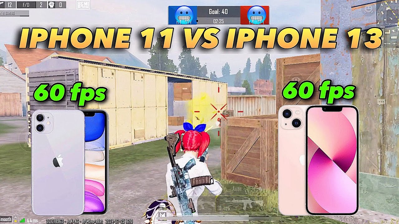 Iphone 11 vs Iphone 13 Tdm Gameplay | Iphone 11 Pubg Test 🧲💯