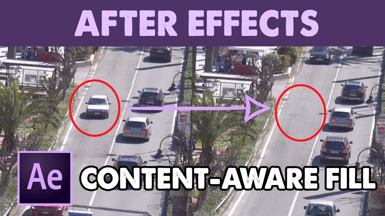 Cancellare Oggetti da un video con Content-Aware Fill di After Effects CC (Tutorial ITA)