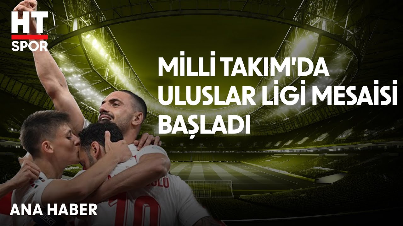 Milli Takım Karadağ Maçı Öncesi İlk Antrenmanında - Ana Haber